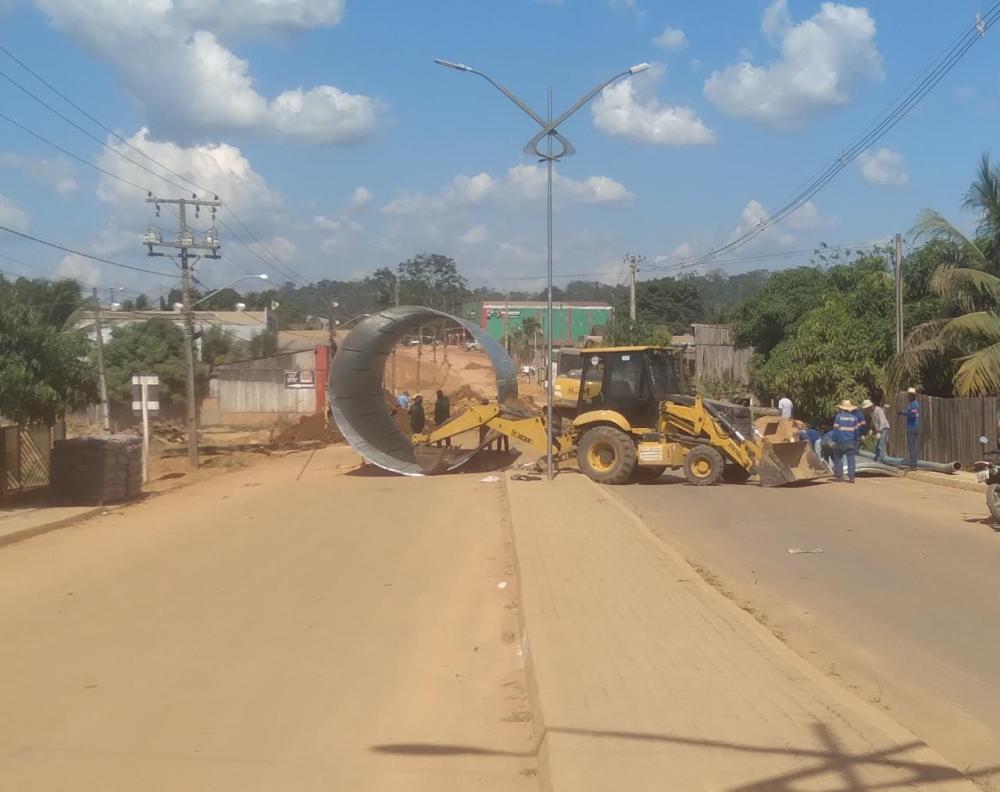 Ponte da Bela Vista deixará de existir com o asfaltamento da avenida Dois Mil