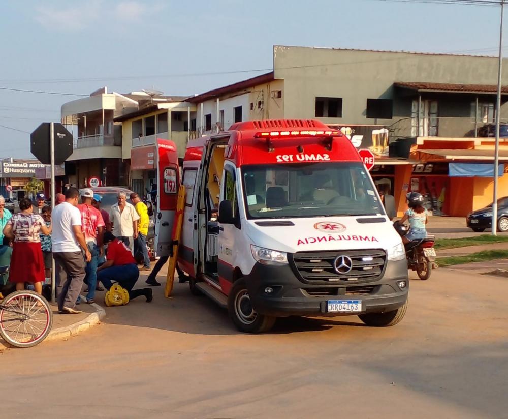 Mais um acidente em perigoso cruzamento de Colniza