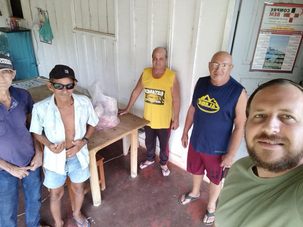 Igreja Batista Nacional faz doação de carne para a Casa de Apoio de Colniza